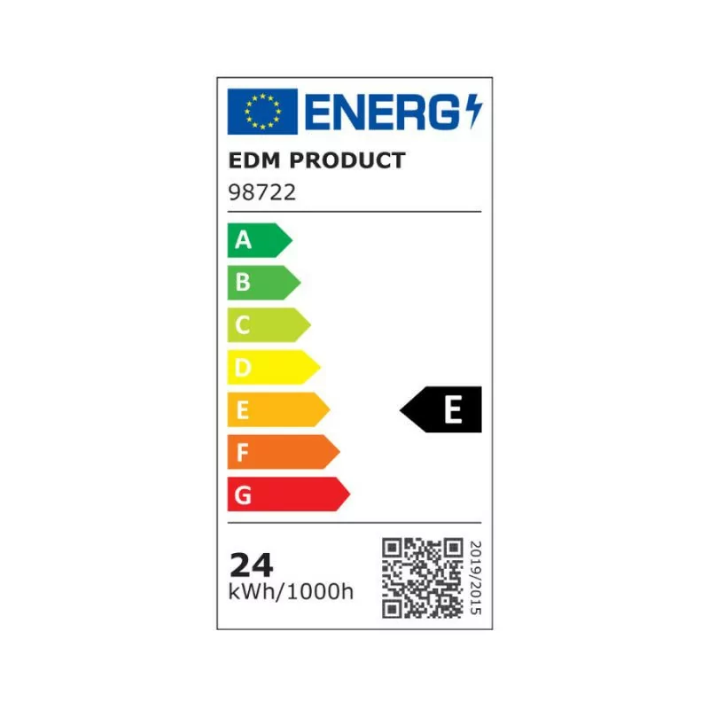 Lâmpada LED EDM - Standard - E27 - 24W - 2700LM - 6400K - Luz Fria - 7x13,6cm - 98722