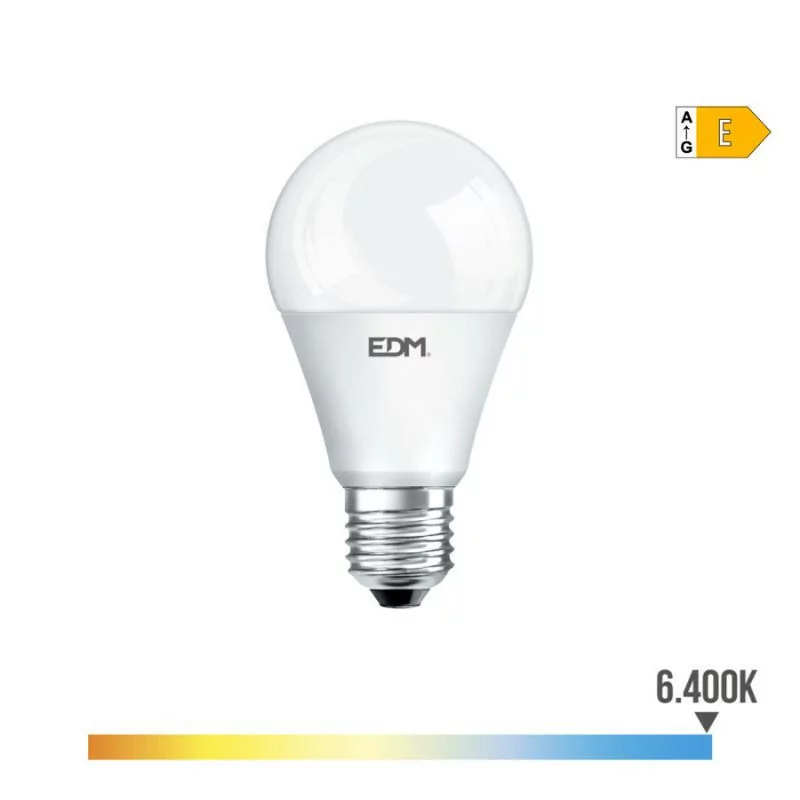 Bombilla LED EDM - Standard - E27 - 20W - 2100LM - 6400K - Luz Fria - 6x12,5cm - 98708 Bombilla LED EDM - Standard - E27 - 20W - 2100LM - 6400K - Luz Fria - 6x12,5cm - 98708