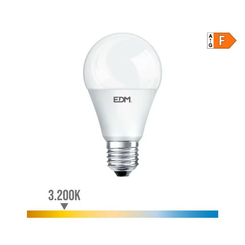 EDM LED Bulb - Standard - E27 - 7W - 580LM - 3200K - Warm Light - 5.9x11cm - 98704