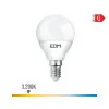Bombilla LED EDM - Esférica - E14 - 6W - 500LM - 3200K - Luz Quente - 4,5x8,2cm - 98703