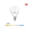 Lâmpada LED EDM - Esférica - E14 - 5W - 400LM - 3200K - Luz Quente - 4,5x8cm - 98323