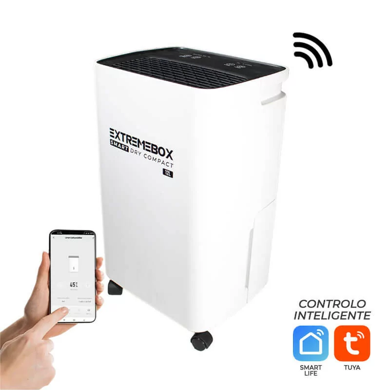 Extremebox Smart Dry Compact Smart Dehumidifier - 12L/D