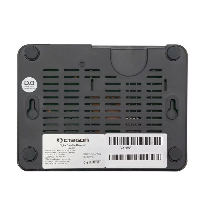 Octagon SX888 SE V2 - Definesat IPTV - H.265 Full HD