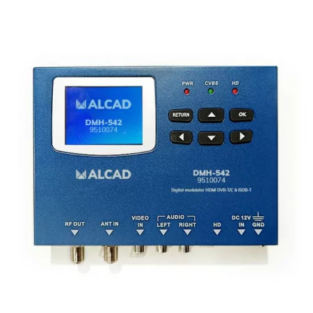 Digital HDMI Modulator Alcad - DVB-T/C & ISDB-T - DMH-542