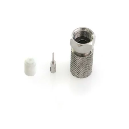 Conector F Macho - Alcad - Coaxial RG-11 - MC-202