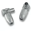 Conector de Antena IEC Macho - Alcad - Coaxial RG6 - MC-000