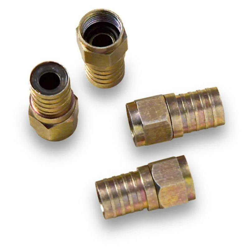 Conector Alcad - F Macho - 7mm - 25 UND - MC-104 Conector Alcad - F Macho - 7mm - 25 UND - MC-104
