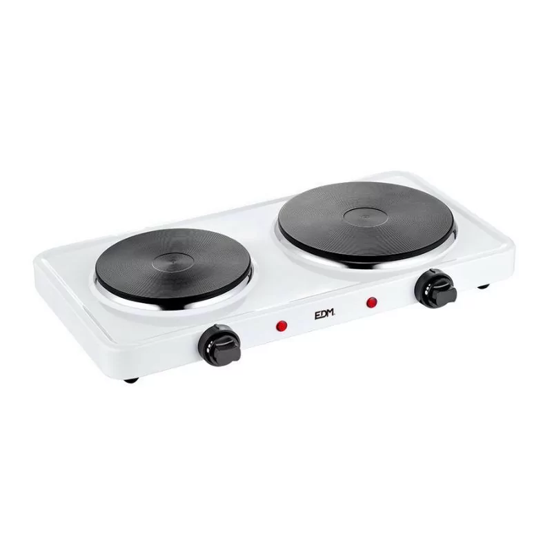 Portable Electric Board 2 Zone EDM - 1500W - White - 07661
