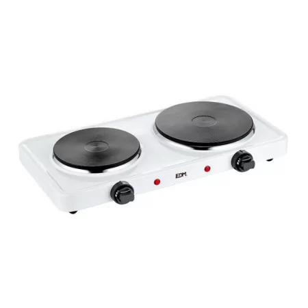 Placa Elétrica Portátil 2 Zona EDM - 1500W - Branca - 07661