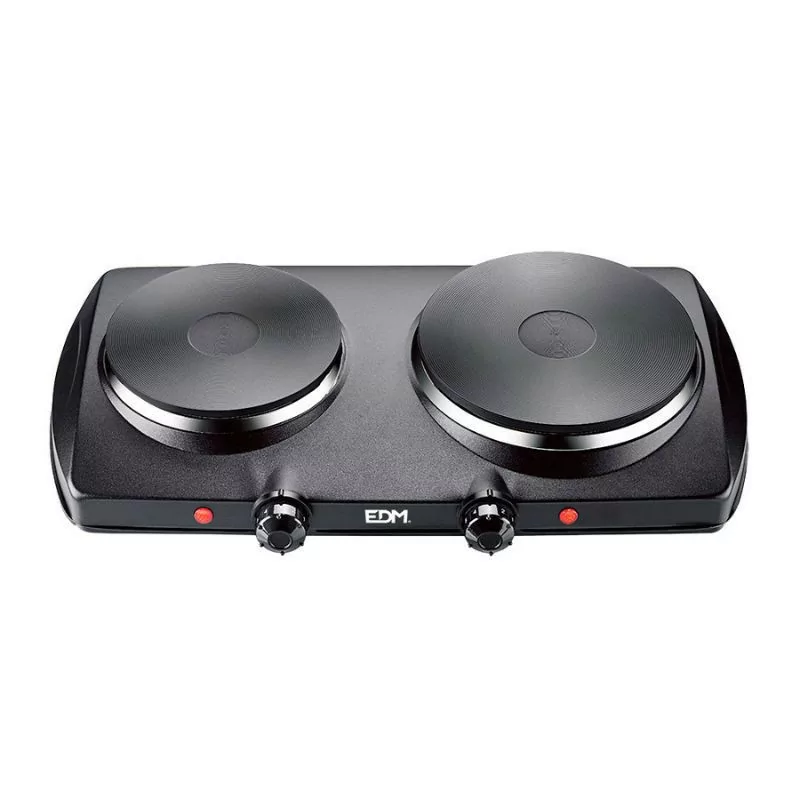 Portable Electric Board 2 EDM Zones - 1400W - Black - 07659 Portable Electric Board 2 EDM Zones - 1400W - Black - 07659