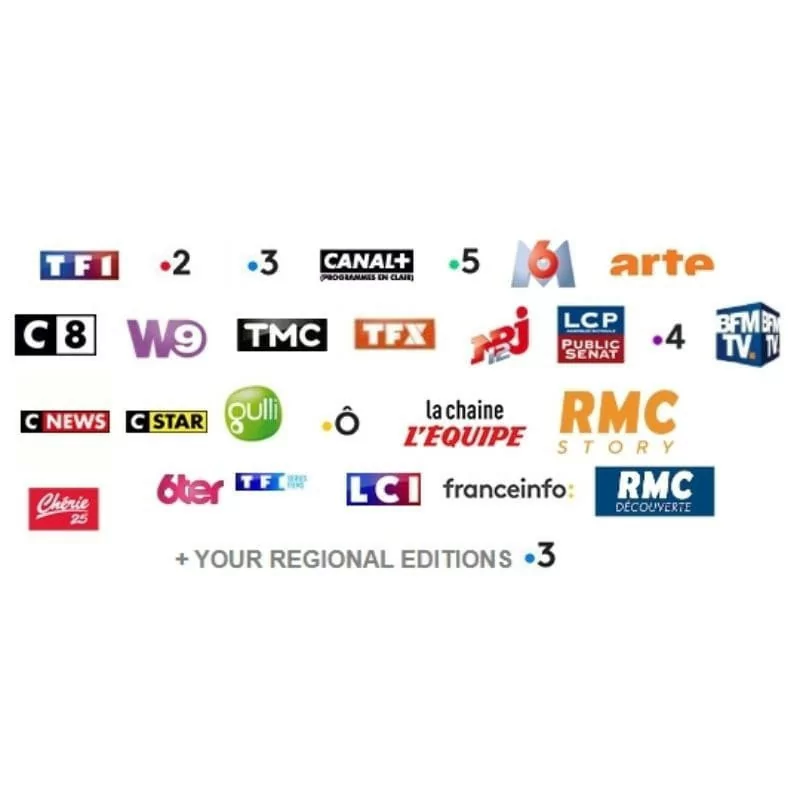 TNTSAT Box Thomson HD - THS808 - French Channels