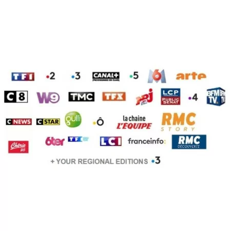 TNTSAT Box Thomson HD - THS808 - Canais Franceses
