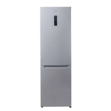 Silver Combination Refrigerator - 344L - Gray - 412892