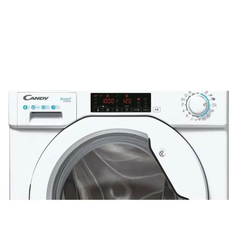Máquina de Lavar Roupa de Encastre Candy - 8Kg - 1400RPM - CBW48D1XCE-80 - Blanca