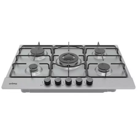 Placa a Gás Orima - 4 Queimadores + 1 - Inox - ORQ-75-X