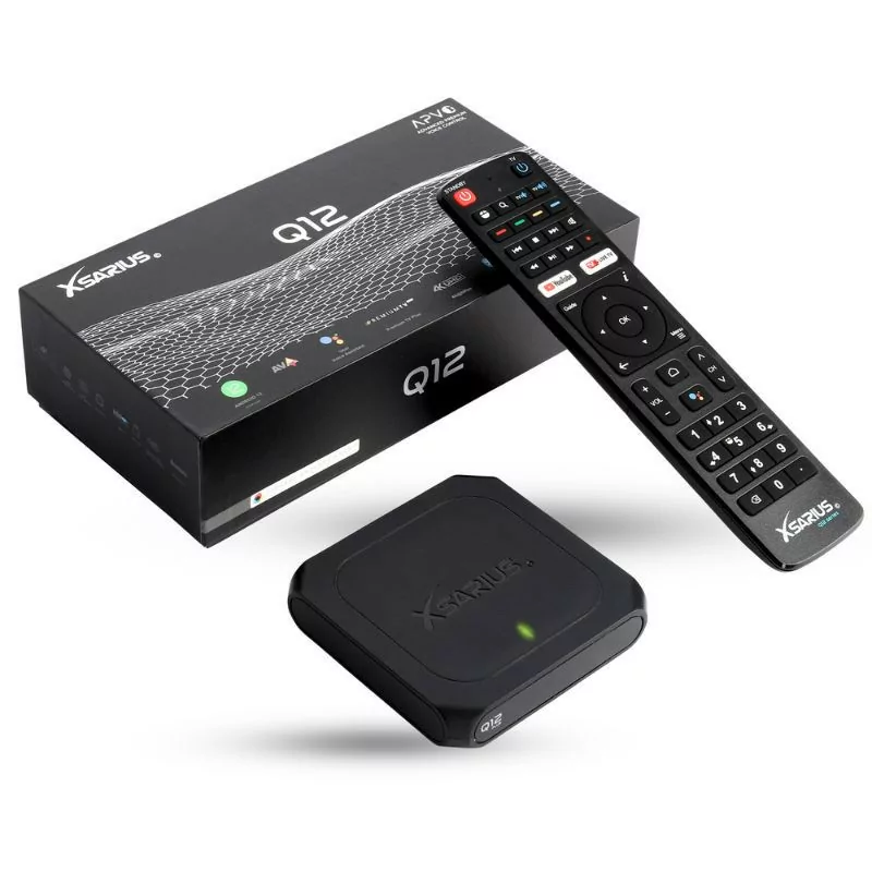 Xsarius Q12 OTT 4K UHD - 2GB/16GB - Android 12 Xsarius Q12 OTT 4K UHD - 2GB/16GB - Android 12