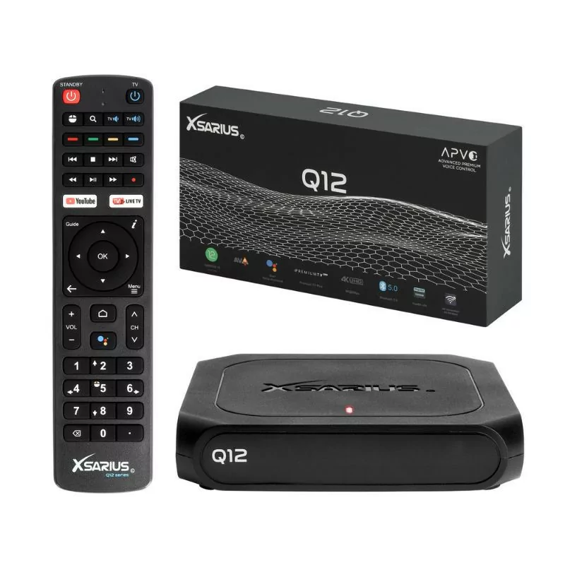 Xsarius Q12 OTT 4K UHD - 2GB/16GB - Android 12