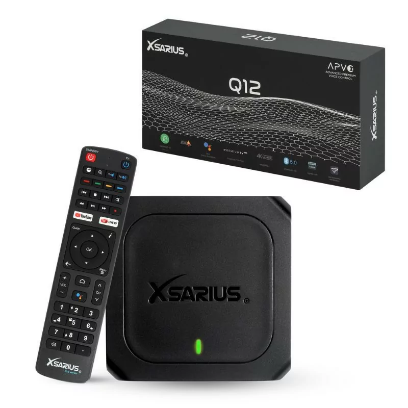 Xsarius Q12 OTT 4K UHD - 2GB/16GB - Android 12