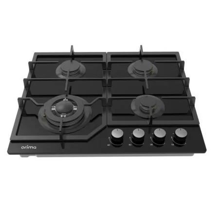 Orima Gas Hob - 4 Burners - Black - ORQ-46-VG