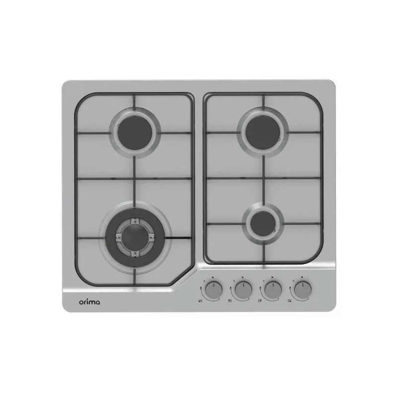 Placa a Gás Orima - 4 Queimadores - Cinza - ORQ-43-IT-GN
