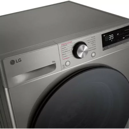 LG Washing Machine - 9Kg - 1400RPM - Class A - Platinum Silver - F4WR709SGS