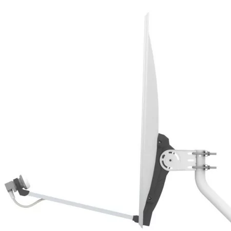 Antena Parabólica Alumínio 80cm - 80PB - AP0028 - 2 Grampos