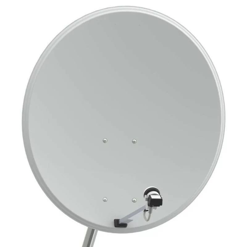 Antena Parabólica Alumínio 80cm - 80PB - AP0028 - 2 Grampos