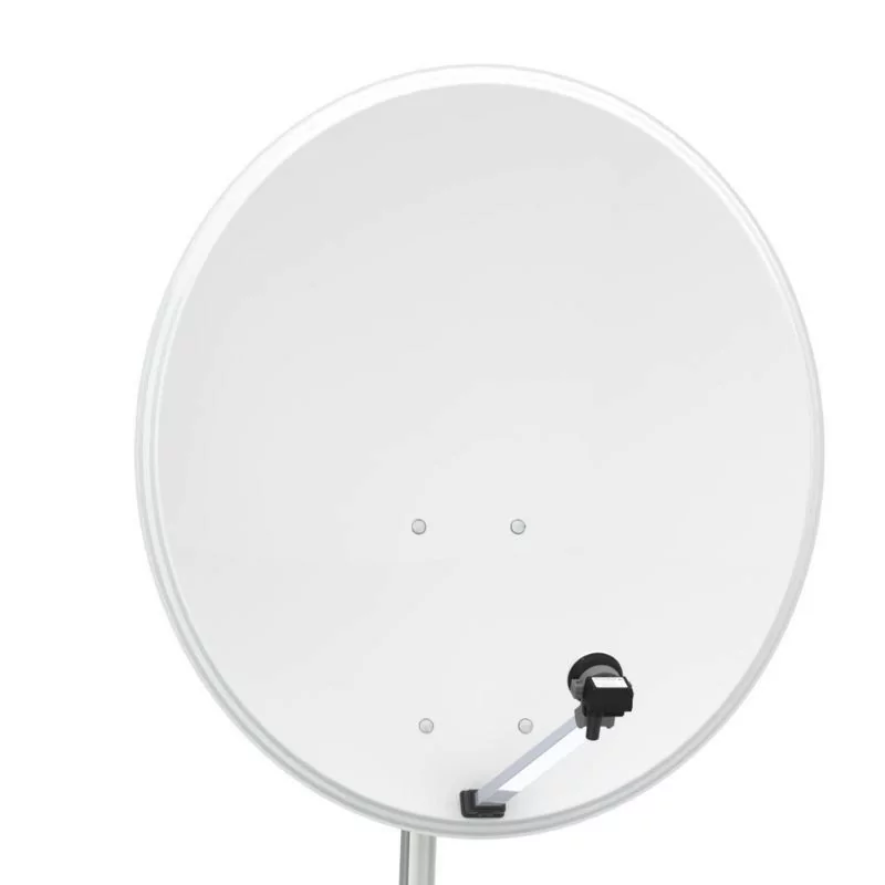 Antena Parabólica Alumínio 80cm - 80PB - AP0028 - 2 Grampos Antena Parabólica Alumínio 80cm - 80PB - AP0028 - 2 Grampos