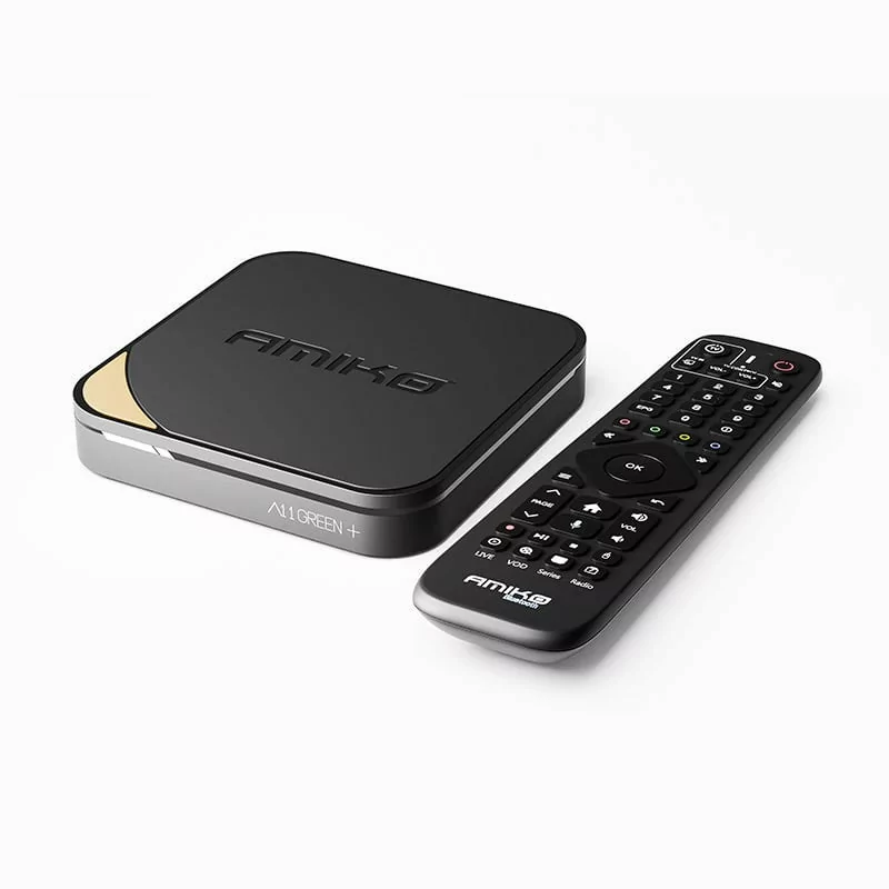 Amiko A11 Green+ BT - Android TV Box - 2GB/16GB - MyTV 3