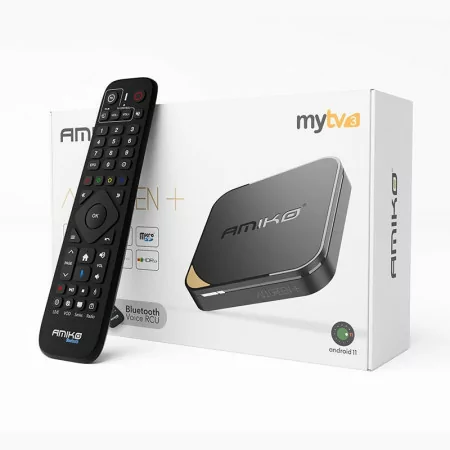 Amiko A11 Green+ BT - Android TV Box - 2GB/16GB - MyTV 3 Amiko A11 Green+ BT - Android TV Box - 2GB/16GB - MyTV 3
