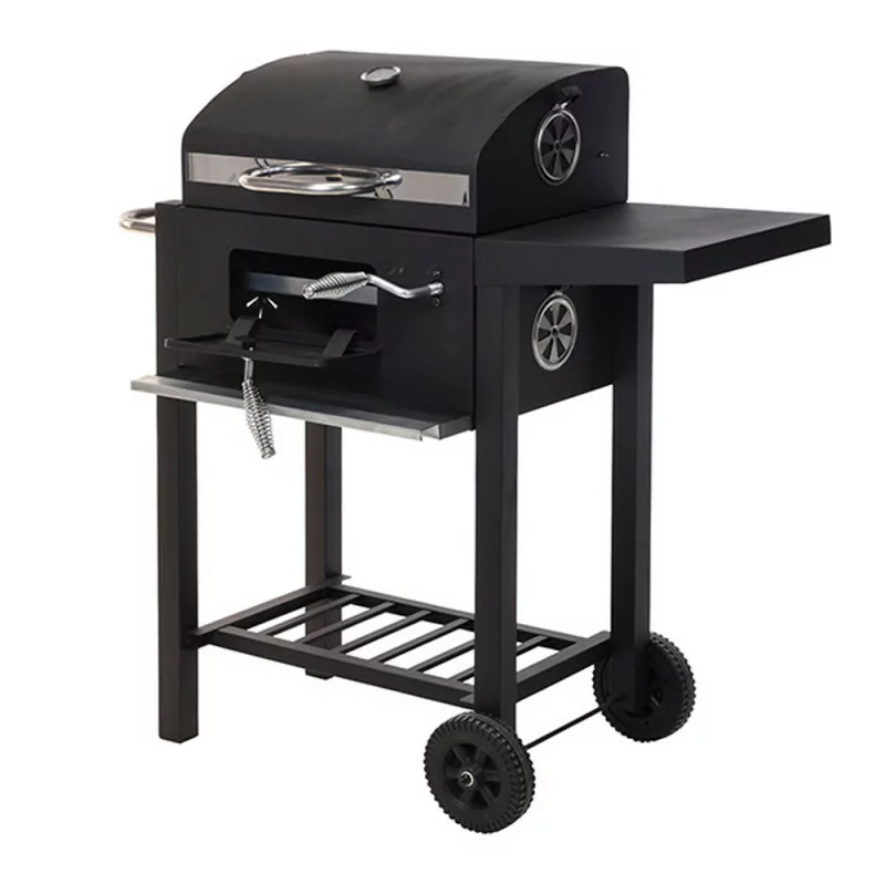 EDM Charcoal Barbecue with Lid - 96xd36xl 48.5cm
