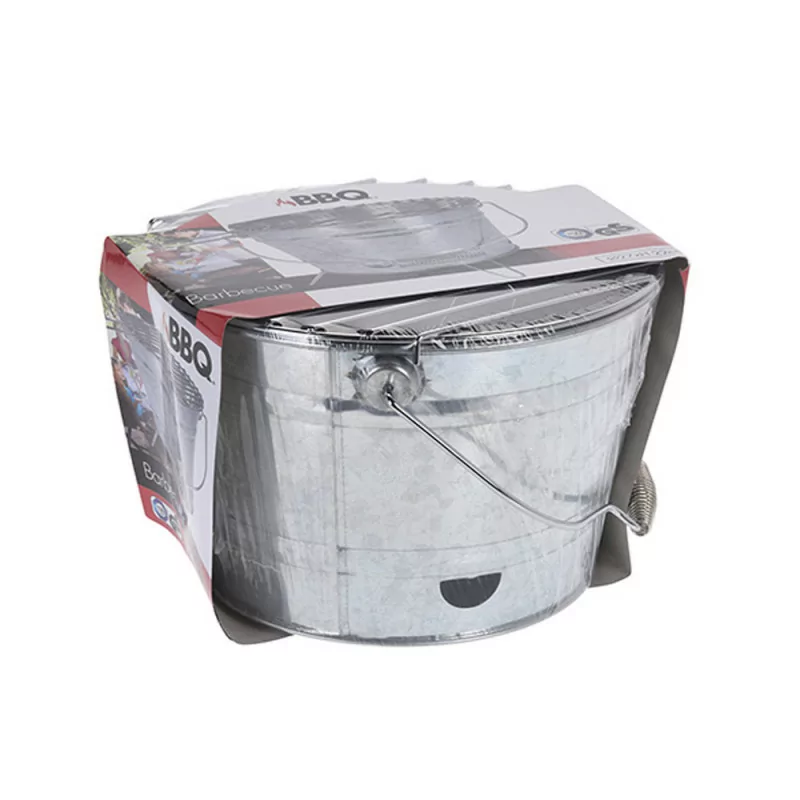 Barril de Churrasco de Zinco Modelo Ø27Cm | BBQ Collection
