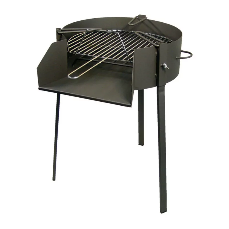 Barbacoa Redonda C/Soporte Para Sartén Paella Ø60Cm Imex El Zorro