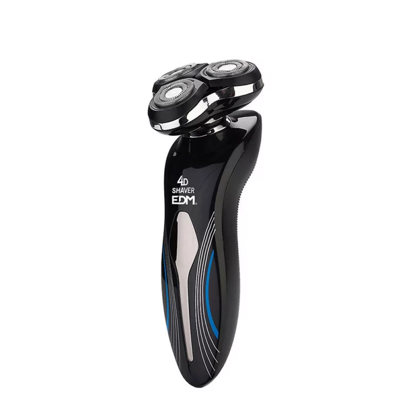 EDM Rechargeable Electric Shaver – 3-Blade Triple Floating System