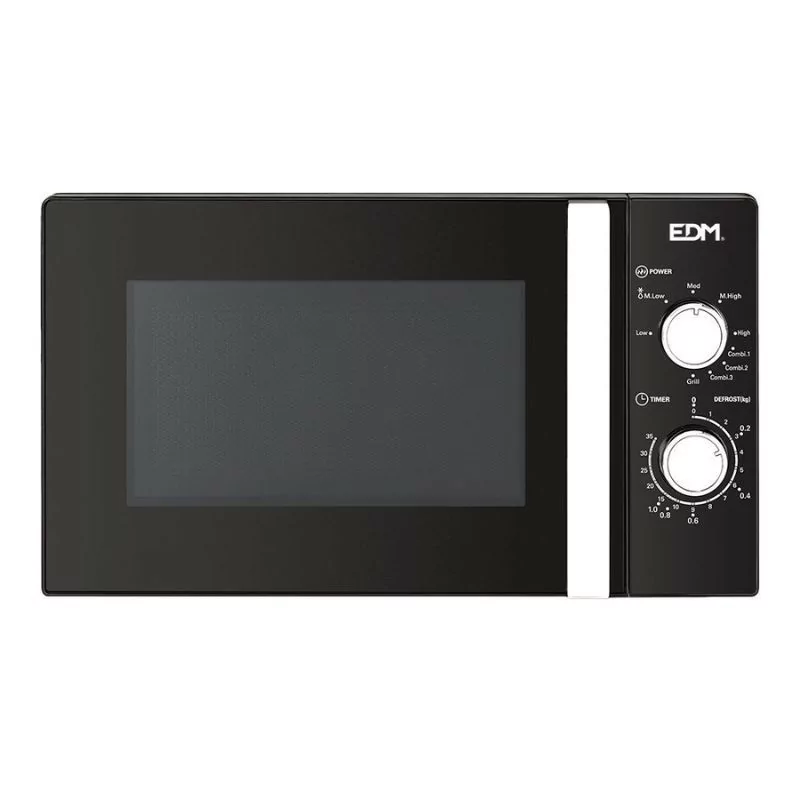 Microondas Grill EDM - 1000W - Preto - 07413