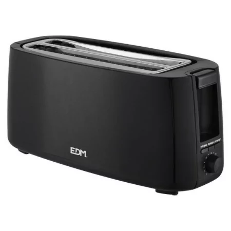 Torradeira EDM - Duas Fendas - 1400W - Preta - 07706