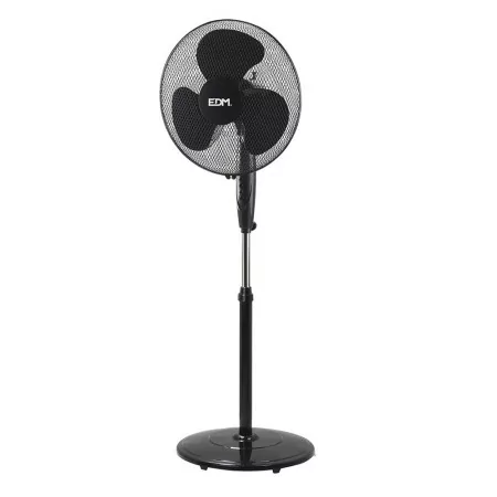 Ventoinha de Pé 110-130cm EDM - Preto - 45W