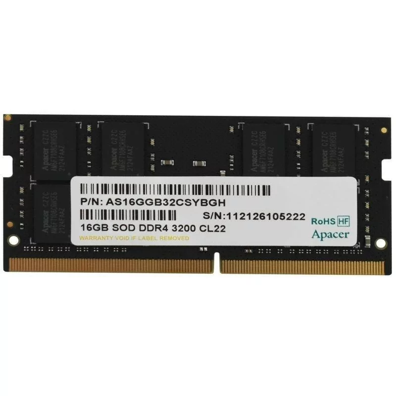 Apacer 16GB DDR4-3200 RAM Memory - CL22