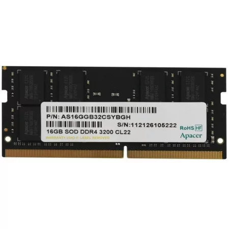 Apacer 16GB DDR4-3200 RAM Memory - CL22