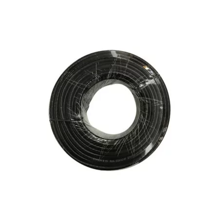 Cabo Coaxial RG6 Preto PVC - 25 metros