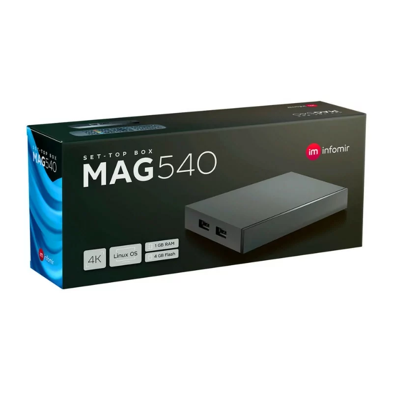 Mag 540 - IPTV Box - Linux 4K