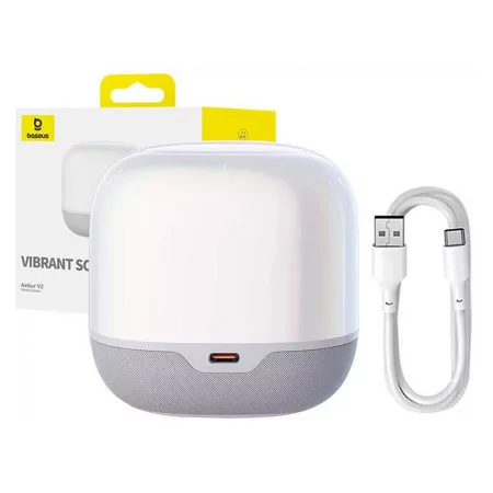 Coluna Portátil Baseus AeQur V2 Wireless - Branca