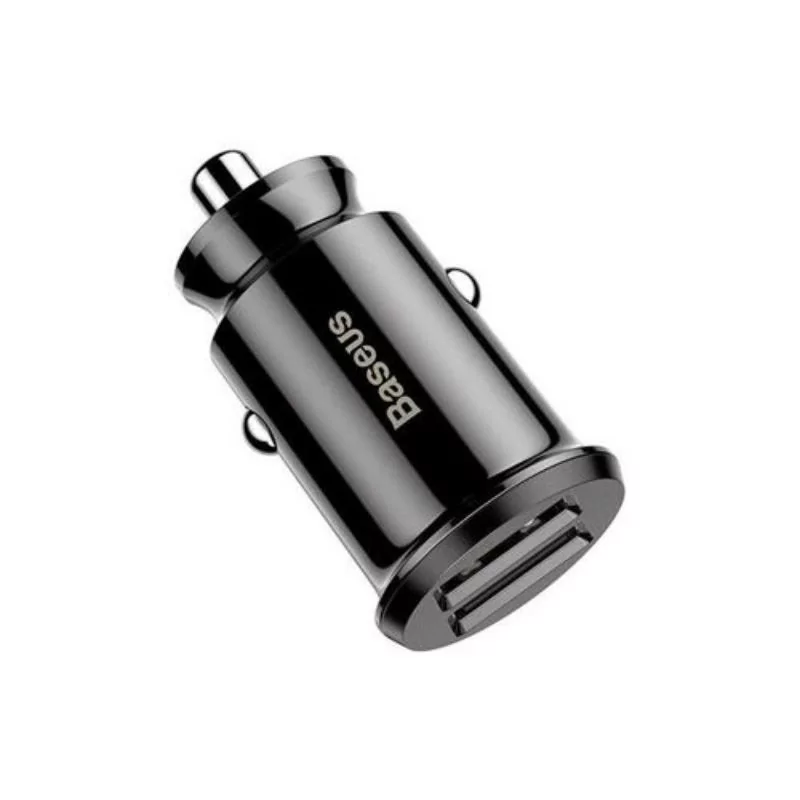 Baseus 2x USB Car Charger - Black