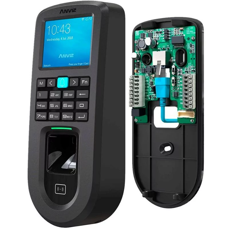 Autonomous Biometric Reader with MF Fingerprints and Keyboard - ANVIZ