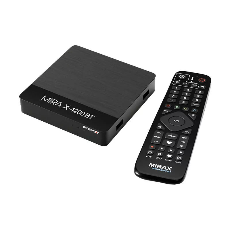 Amiko Mira X HIS-4200 BT SE - (5G - 1GB/8GB - IPTV / VPN - 4K)