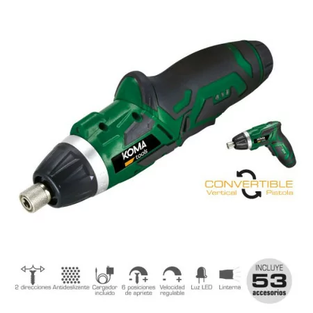 Aparafusadora a Bateria KOMA TOOLS - 3.6V - 1300mAh - 08723