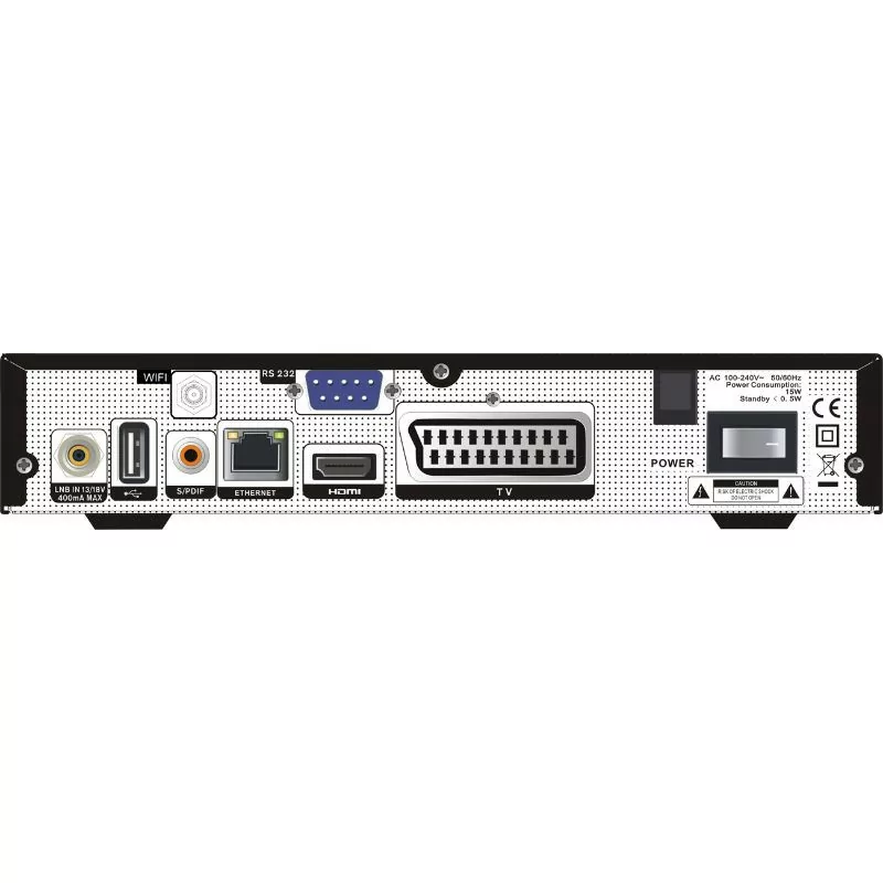 Amiko 8165 HD Wi-Fi Satellite Receiver - DVB-S2 / OTT