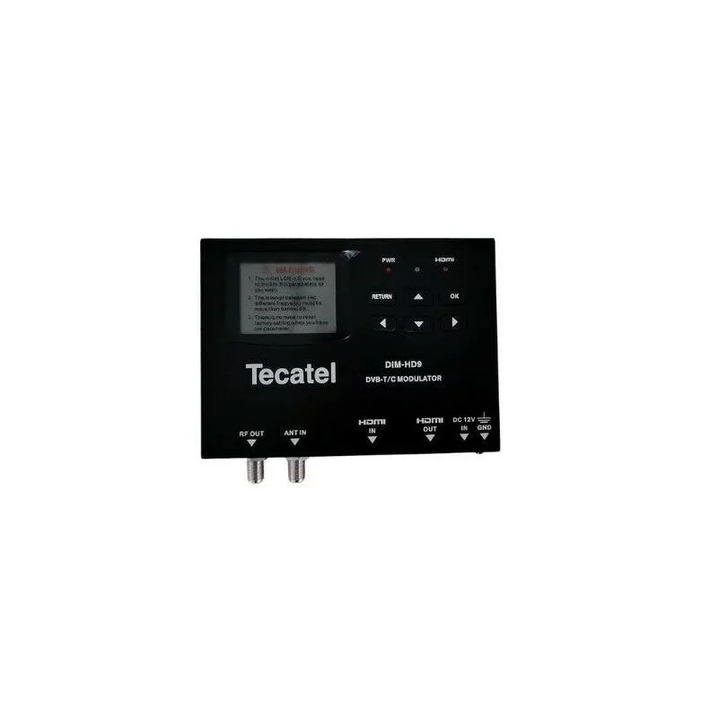 Modulador Digital Tecatel HD DIM-HD9 - DVB T2/C - Loop HDMI Modulador Digital Tecatel HD DIM-HD9 - DVB T2/C - Loop HDMI