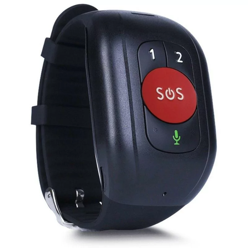 Smart Band Senior Leotec 4G - Nano SIM - (GPS - Batimentos - Pedómetro - Chamadas - Quedas) - Vermelho
