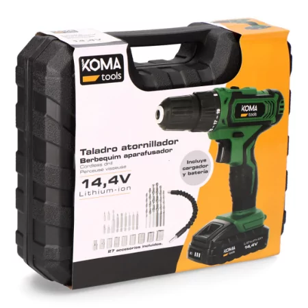 Koma Tools Drill Driver - 14.4V - With Accessories - 08469